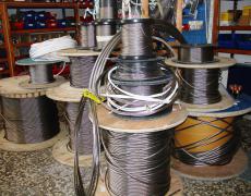 Wires of various thickness